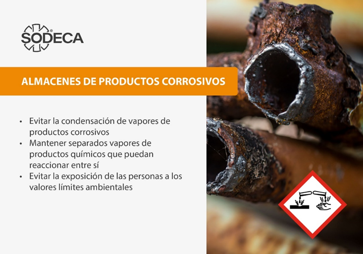 almacenes corrosivos