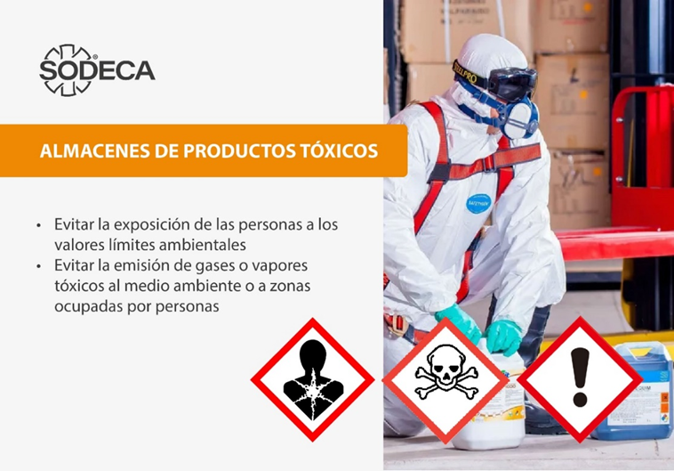 almacenes tóxicos
