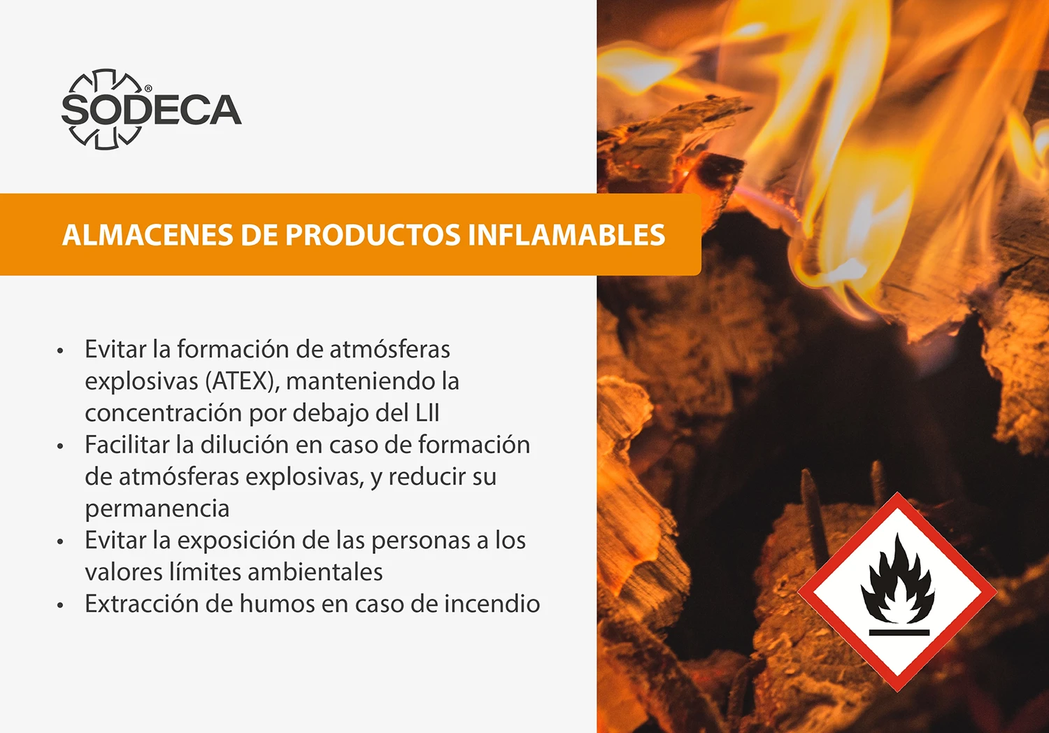 ALmacenes de productos inflamables