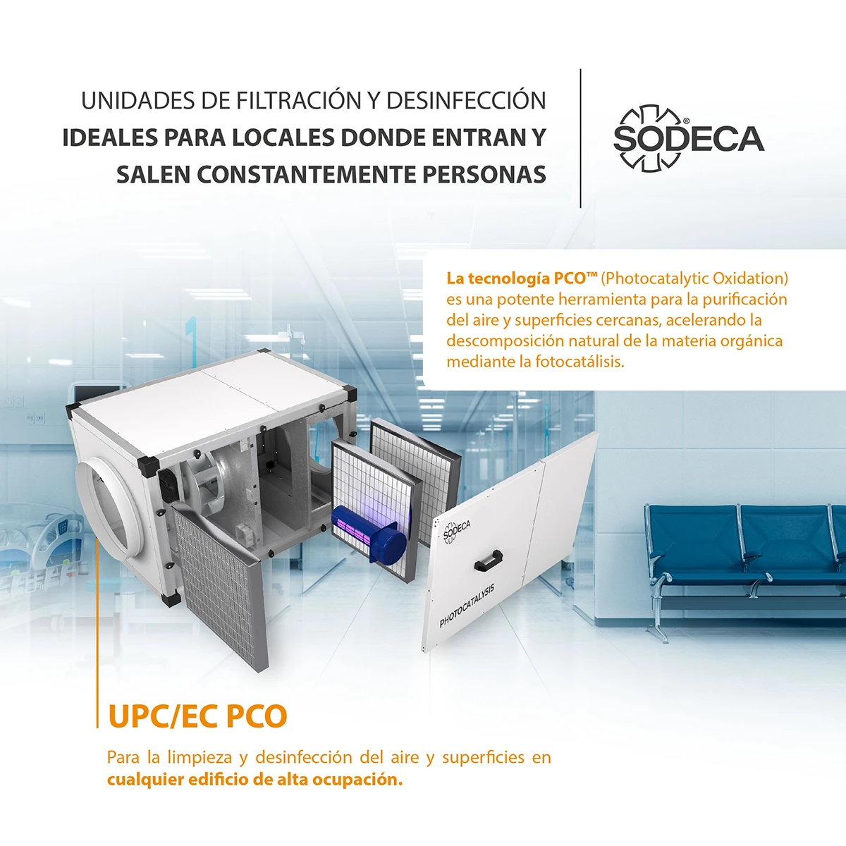 Unidades de filtración y desinfección