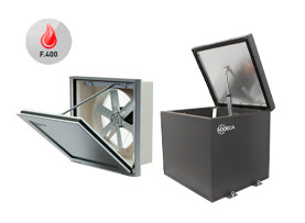 Ventiladores con Compuertas