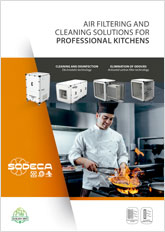 AIR FILTERING AND CLEANING SOLUTIONS FOR PROFESSIONAL KITCHENS